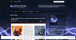Desktop Screenshot of gothamtutoring.wordpress.com