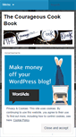 Mobile Screenshot of courageouscookbook.wordpress.com