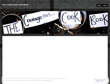 Tablet Screenshot of courageouscookbook.wordpress.com