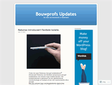 Tablet Screenshot of bouwprofs.wordpress.com