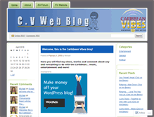 Tablet Screenshot of caribbeanvibes.wordpress.com