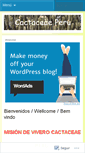 Mobile Screenshot of cactaceaeperu.wordpress.com