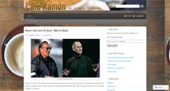 Desktop Screenshot of caferamon.wordpress.com