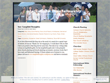 Tablet Screenshot of internationalbiblefellowship.wordpress.com