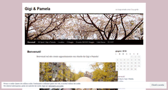 Desktop Screenshot of gigiepamela.wordpress.com