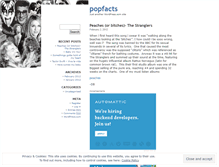 Tablet Screenshot of popfacts.wordpress.com