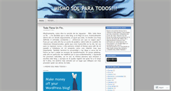 Desktop Screenshot of blogsaltimbanqui.wordpress.com