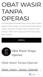 Mobile Screenshot of obatwasirtanpaoperasi21.wordpress.com