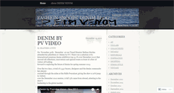 Desktop Screenshot of denimvenom.wordpress.com