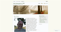 Desktop Screenshot of jimcreightonlpc.wordpress.com