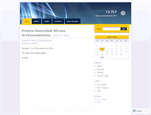 Tablet Screenshot of fjcplp.wordpress.com