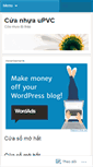 Mobile Screenshot of cuanhuaupvcloithep.wordpress.com