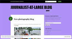Desktop Screenshot of journalistatlarge.wordpress.com