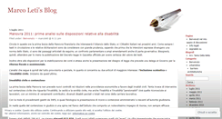 Desktop Screenshot of marcoleti.wordpress.com