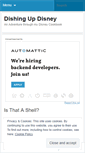 Mobile Screenshot of dishingupdisney.wordpress.com
