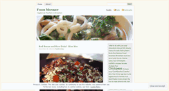 Desktop Screenshot of foodmonkey.wordpress.com