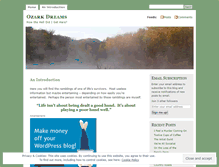 Tablet Screenshot of ozarkdreams.wordpress.com