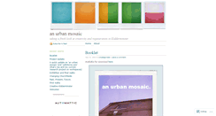 Desktop Screenshot of anurbanmosaic.wordpress.com