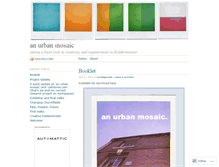 Tablet Screenshot of anurbanmosaic.wordpress.com