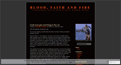 Desktop Screenshot of bloodfaithandfire.wordpress.com