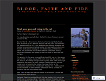 Tablet Screenshot of bloodfaithandfire.wordpress.com