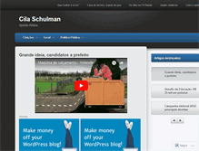 Tablet Screenshot of cilaschulman.wordpress.com