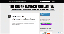 Desktop Screenshot of crunkfeministcollective.wordpress.com