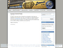 Tablet Screenshot of literatiworld.wordpress.com