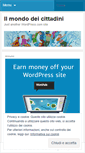 Mobile Screenshot of ilmondodeicittadini.wordpress.com