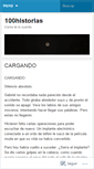 Mobile Screenshot of 100historias.wordpress.com
