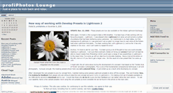 Desktop Screenshot of profiphotos.wordpress.com