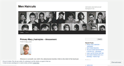 Desktop Screenshot of menhaircuts.wordpress.com