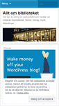 Mobile Screenshot of ombiblioteket.wordpress.com