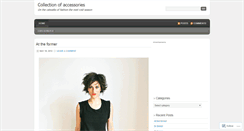 Desktop Screenshot of coaccessories.wordpress.com