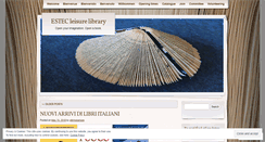 Desktop Screenshot of estecbookclub.wordpress.com