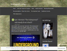 Tablet Screenshot of modragonfly.wordpress.com