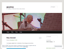 Tablet Screenshot of guywuy.wordpress.com