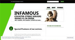 Desktop Screenshot of goproinfamous.wordpress.com