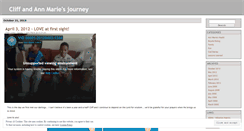 Desktop Screenshot of fallonourjourney.wordpress.com