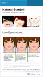 Mobile Screenshot of naturalstardoll.wordpress.com