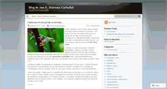 Desktop Screenshot of anamartinezcarballal.wordpress.com