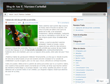 Tablet Screenshot of anamartinezcarballal.wordpress.com
