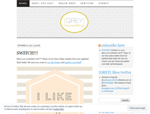 Tablet Screenshot of greylikesweddings.wordpress.com