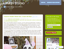 Tablet Screenshot of apartystudio.wordpress.com
