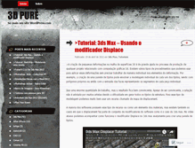 Tablet Screenshot of 3dpure.wordpress.com