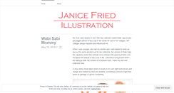Desktop Screenshot of janicefriedillustration.wordpress.com