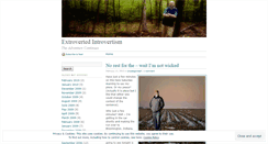 Desktop Screenshot of extrointro.wordpress.com