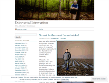 Tablet Screenshot of extrointro.wordpress.com