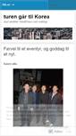 Mobile Screenshot of koreatur.wordpress.com