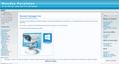 Desktop Screenshot of mundosparalelos.wordpress.com
